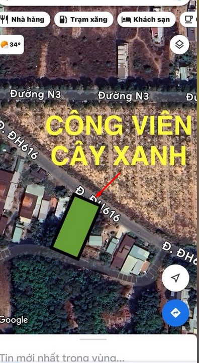 Đất làm kho xưởng 2 mặt tiền 16x38m (600m2) nhựa balanxi