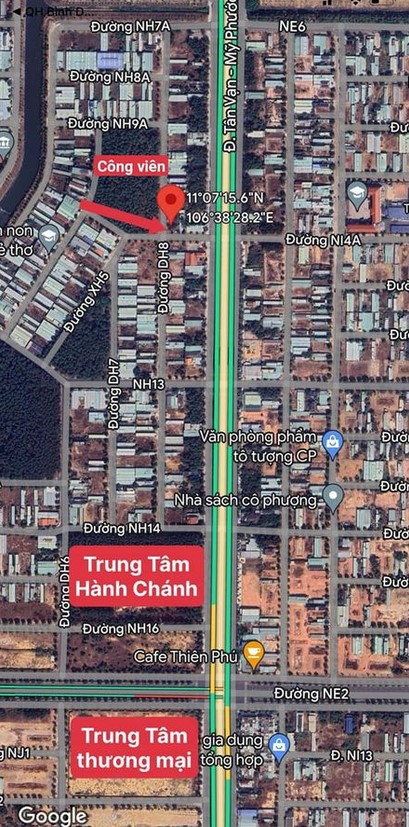 Bán Lô Góc Ngã Tư DH8-NH11, Khu Đô Thị Mỹ Phước 3