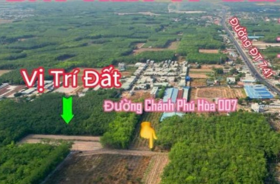 Bán đất 5x42 với 80m2 thổ cư tại Chánh Phú Hòa, BC